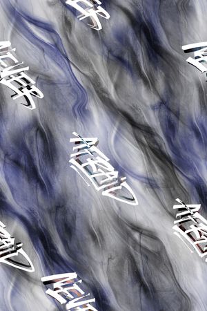 字母印花花型图片