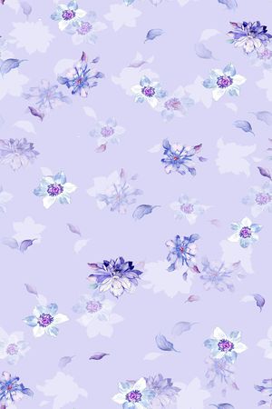花卉印花花型图片