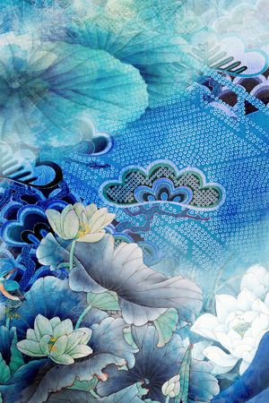 花卉印花花型图片