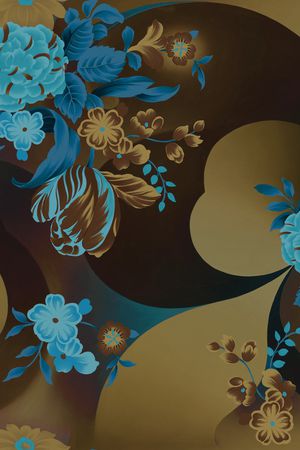 渐变印花花型图片