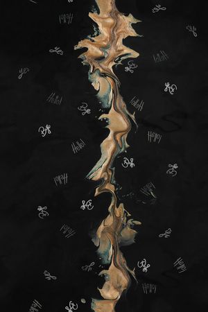 字母印花花型图片