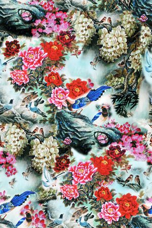 花卉印花花型图片