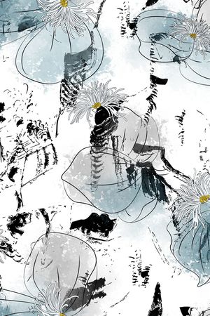 女装印花花型图片