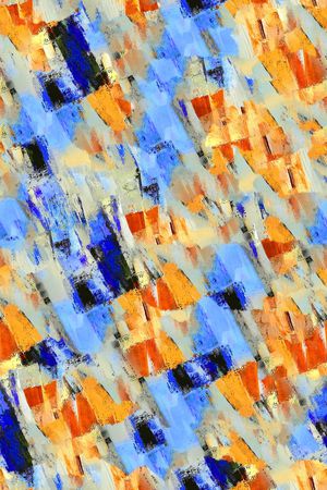 油画花型印花花型图片