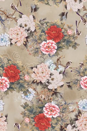 香云纱印花花型图片