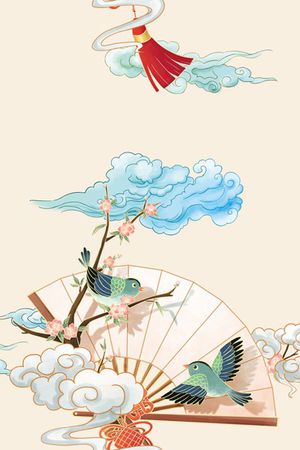 连衣裙印花花型图片
