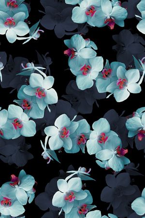 花卉印花花型图片