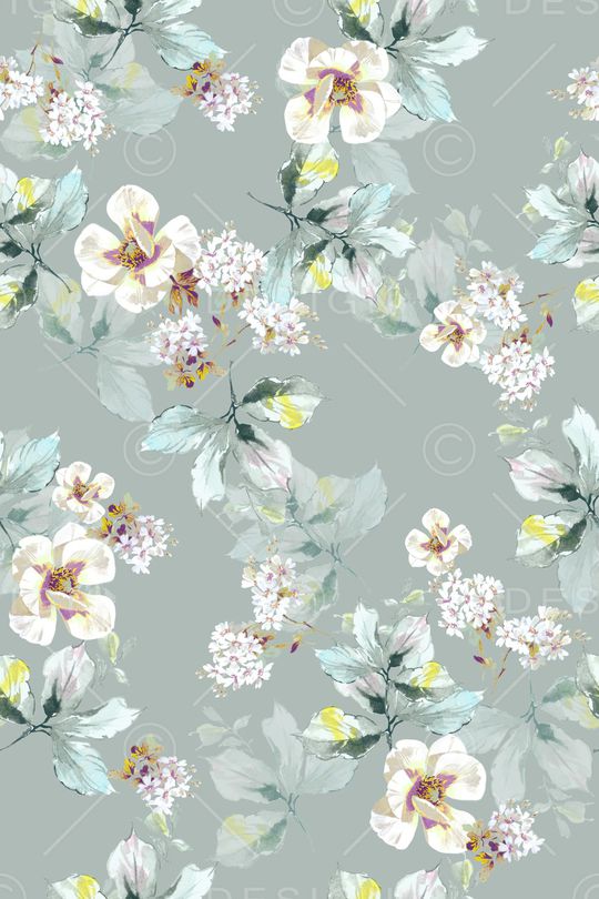 花卉印花花型图片