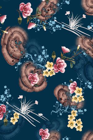 女装印花花型图片