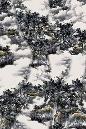 香云纱印花花型图片