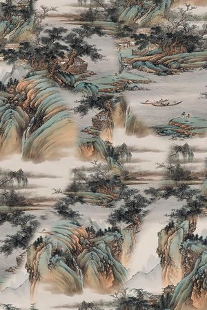 香云纱印花花型图片