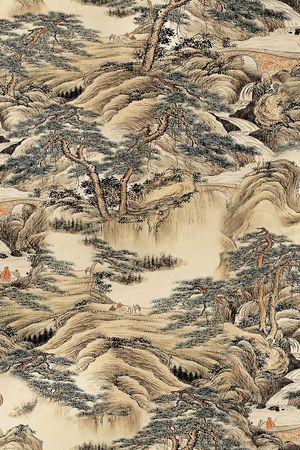 香云纱印花花型图片