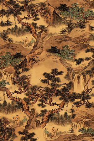 香云纱印花花型图片
