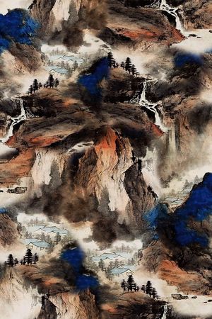 香云纱印花花型图片