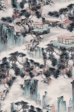花卉印花花型图片