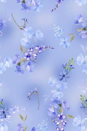 花卉印花花型图片