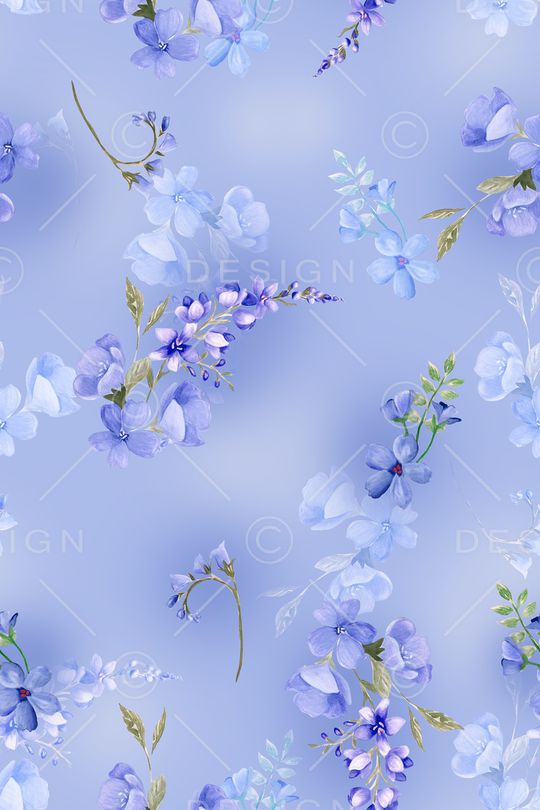 花卉印花花型图片