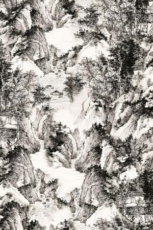肌理印花花型图片