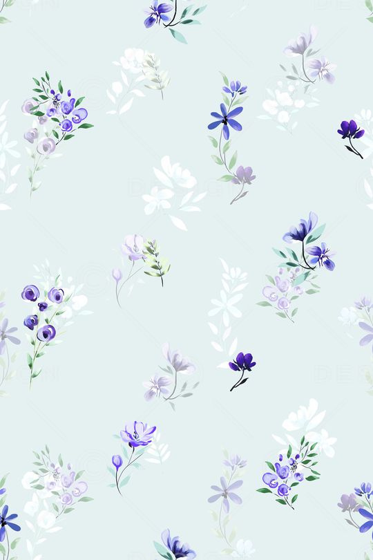 花卉印花花型图片
