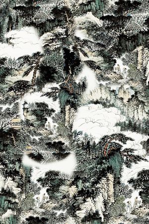 香云纱印花花型图片