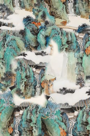 香云纱印花花型图片