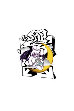 字母印花花型图片