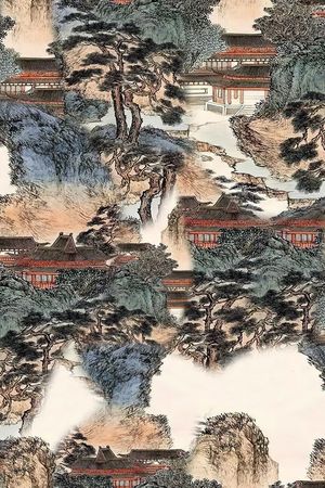 香云纱印花花型图片
