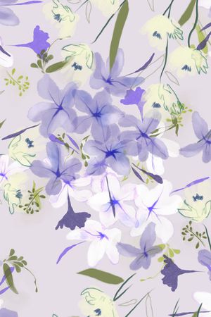 写意印花花型图片