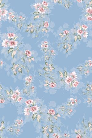 花卉印花花型图片