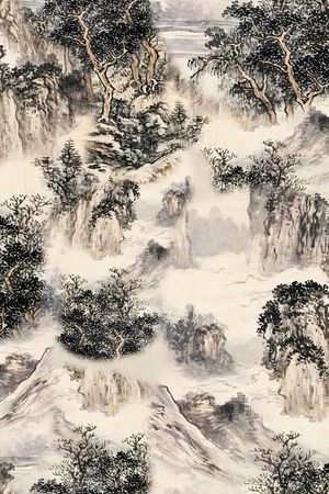 香云纱印花花型图片