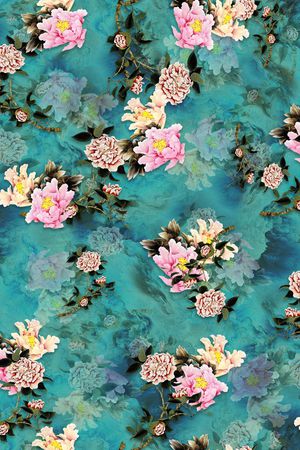 香云纱印花花型图片