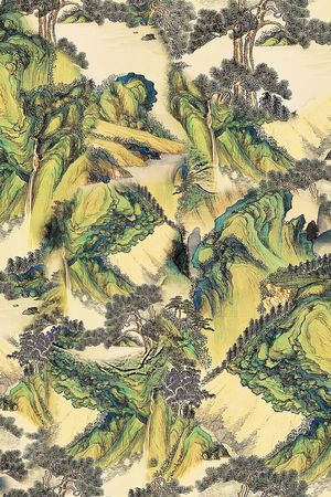 香云纱印花花型图片