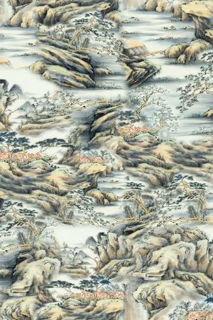 香云纱印花花型图片