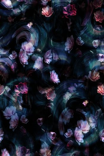 泳装花型印花花型图片
