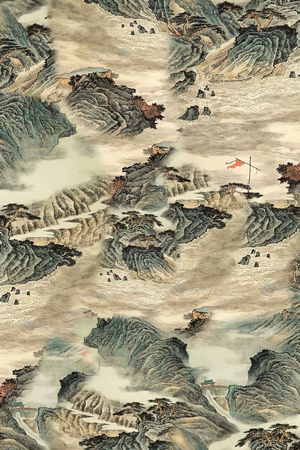 香云纱印花花型图片