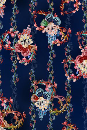中老年印花花型图片