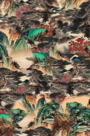 香云纱印花花型图片