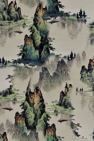 香云纱印花花型图片