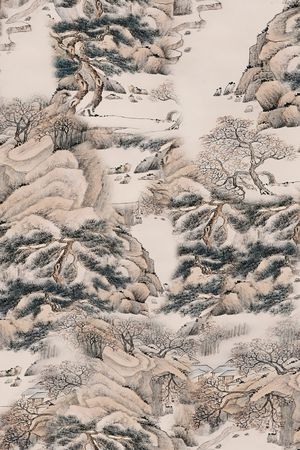 香云纱印花花型图片
