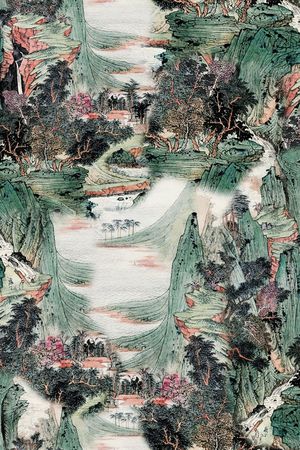 香云纱印花花型图片
