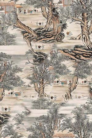 香云纱印花花型图片