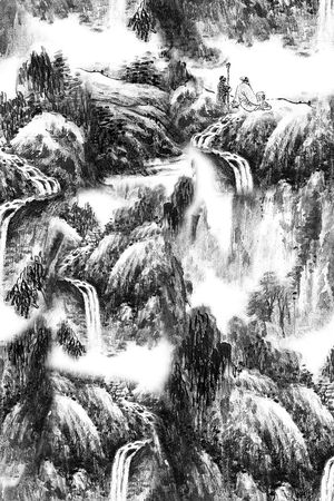 香云纱印花花型图片