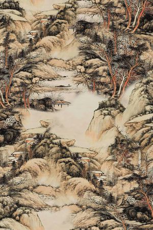 香云纱印花花型图片