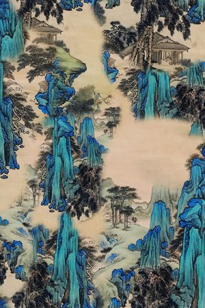香云纱印花花型图片