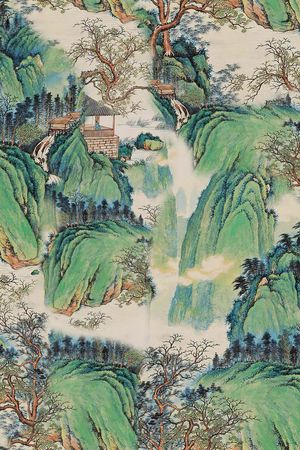 香云纱印花花型图片