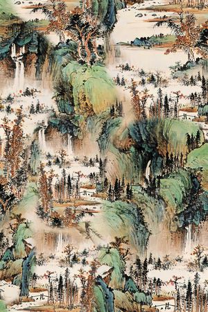 香云纱印花花型图片