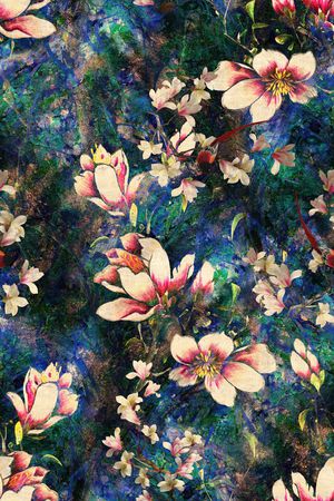 香云纱印花花型图片