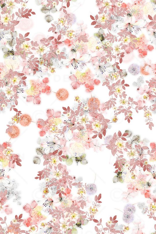 花卉印花花型图片