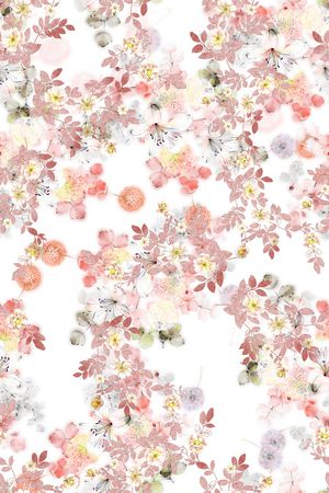 花卉印花花型图片