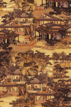 香云纱印花花型图片